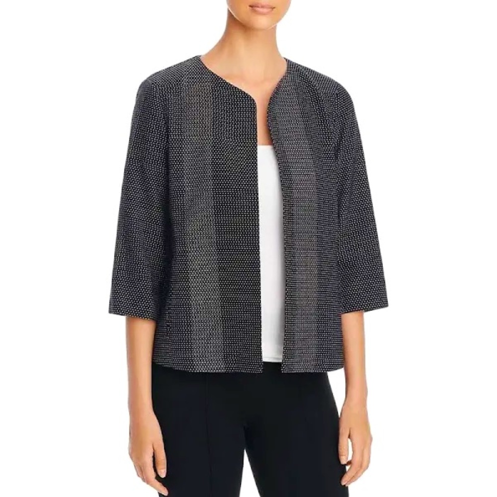 NWT Eileen Fisher Dotted Blazer Size 3X